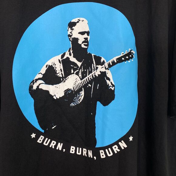 Zach Bryan Shirt Mens XXL Burn Burn Burn Tour Official Merch Tee 2XL Country - Picture 2 of 9